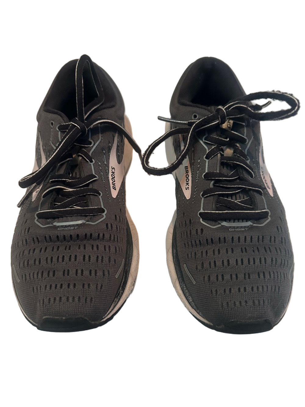 Brooks Ghost 13 Women's Running Sneakers Grey Black Size 7.5